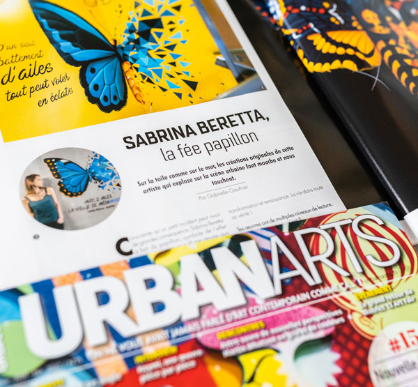 Interview de Sabrina dans Urban Arts Magazine