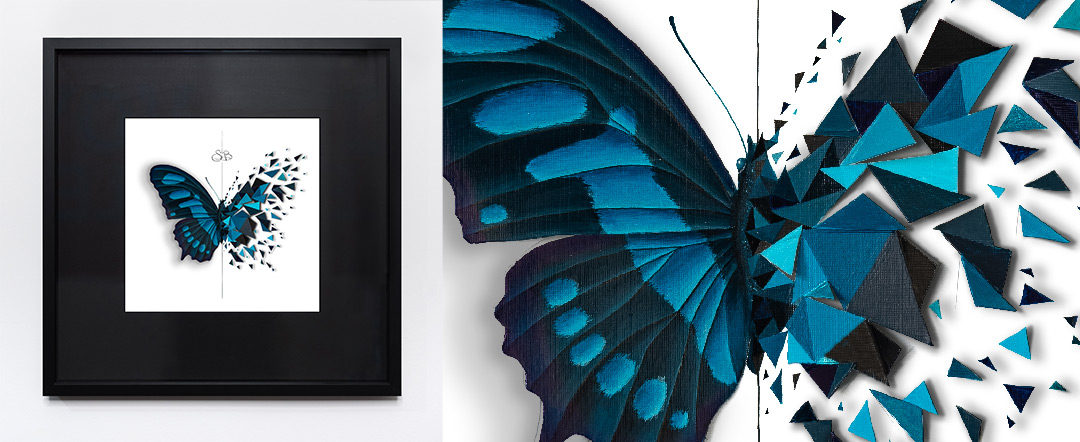 aperçu de l'effet papillon de Sabrina Beretta pour Art Against Pain